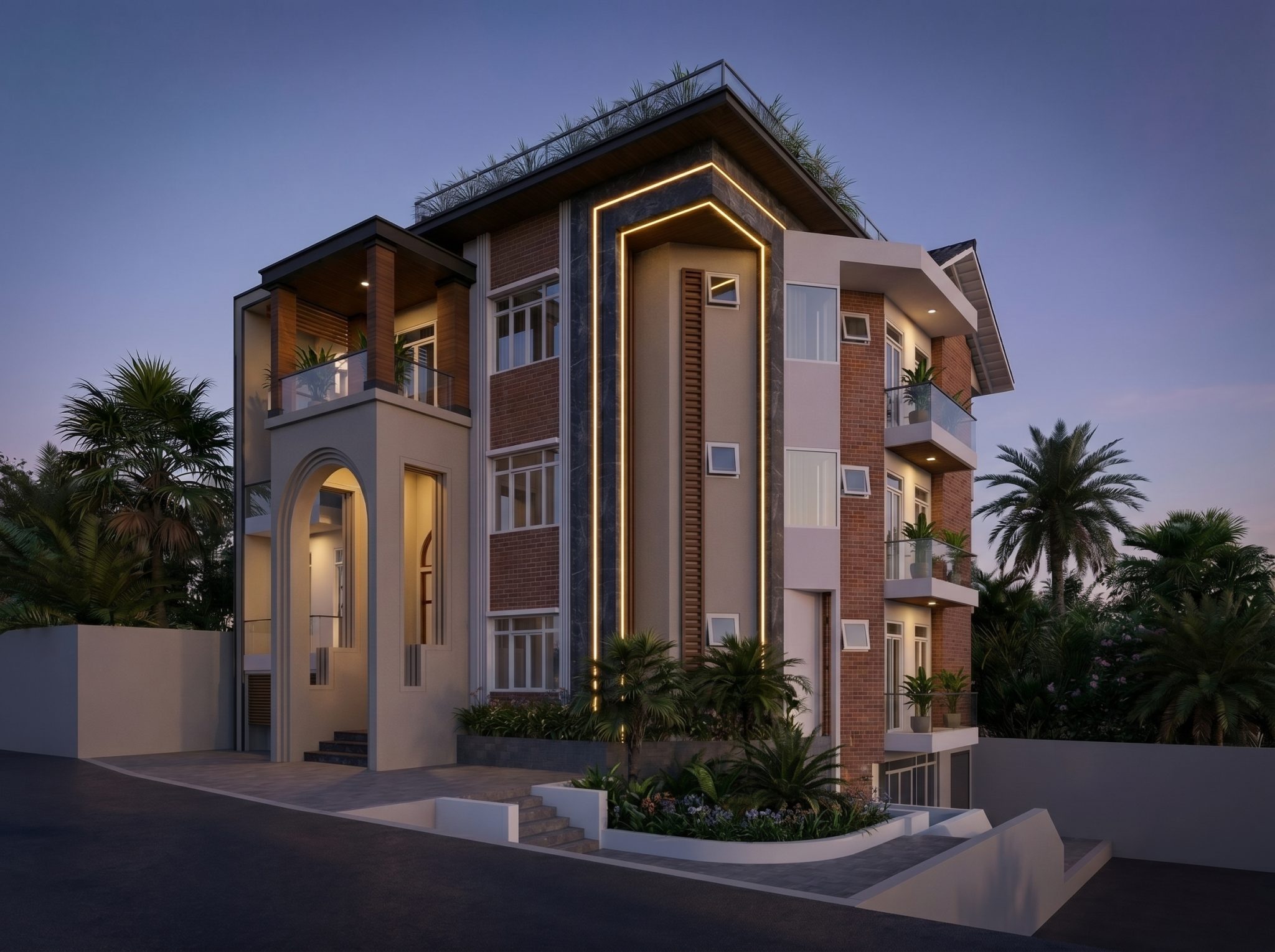 NHÀ 4 TẦNG OCEAN VIEW